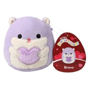Squishmallows 8" Valentine's Day Hamster Plush Toy